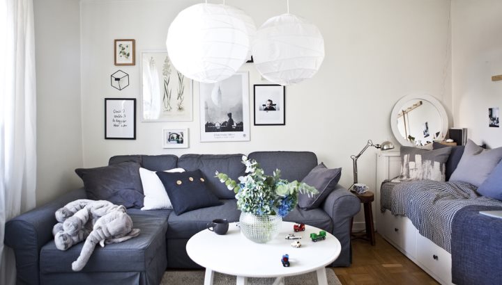 Home tour: a small-space family apartment for siblings